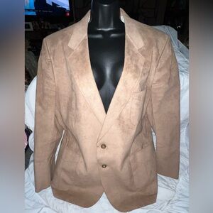 Supra Suede Button Up Blazer